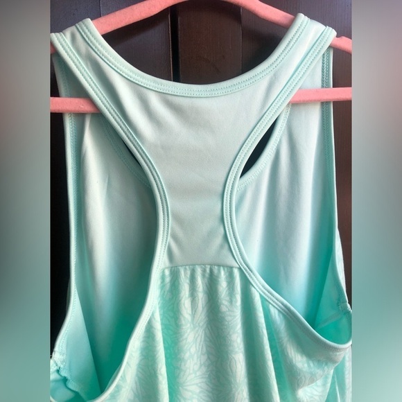 2 Tops! 1 Champion and 1 All in Motion. Girls tank and t-shirt bundle. Aqua Tank - Picture 6 of 13